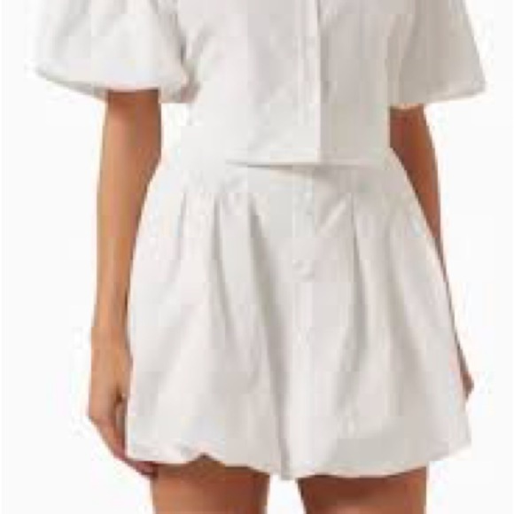 (186) ❤️ BNWT JONATHAN SIMKHAI SAMMY DRESS IN WHITE - Picture 5 of 5